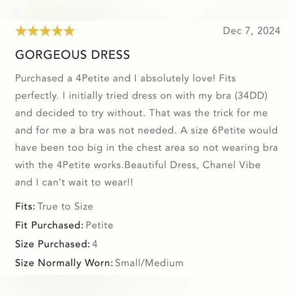 NWT Size 2 - Maeve Tweed Fit & Flare Mini Dress - Picture 13 of 17